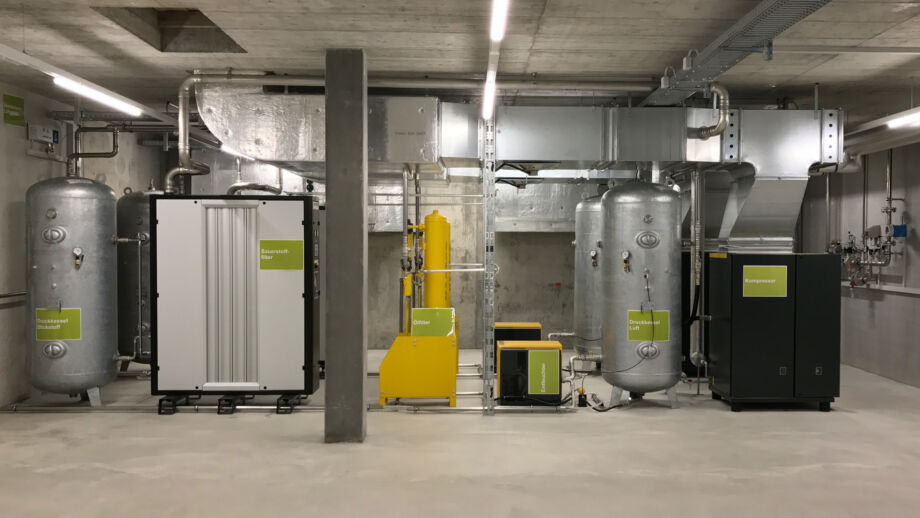 Inertisierungs-Technik Totale