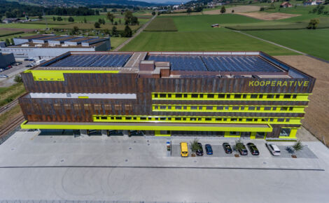 Luftaufnahme Frontal Richtung Triengen